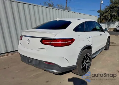 2016 Mercedes-Benz Gle Coupe 450 4Matic z USA, uszkodzony, nr VIN 4JGED6EB5GA007162